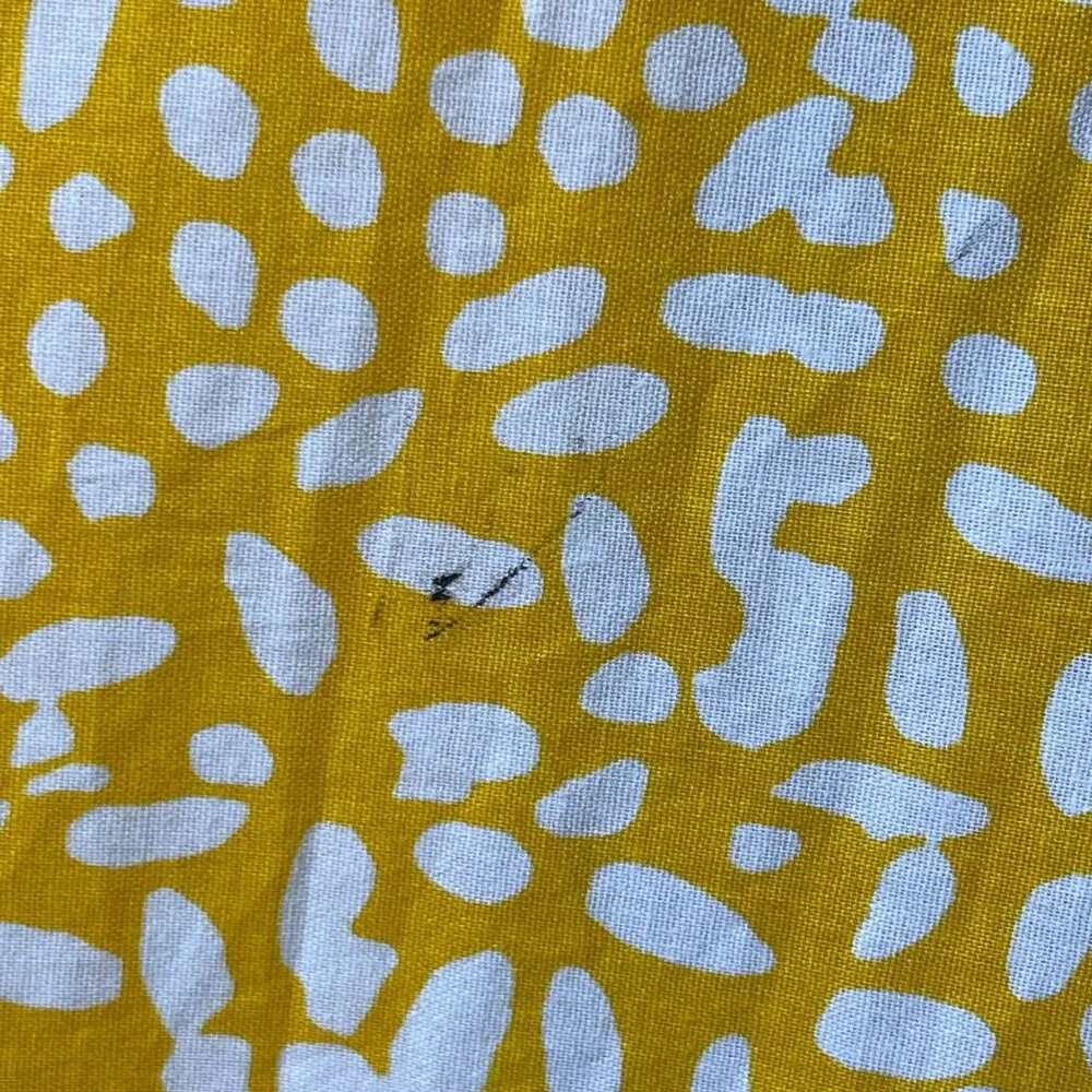 SIKA by Anthropologie Women's Yellow Marigold Ruffled Maxi Dress Size 4P - Picture 14 of 16